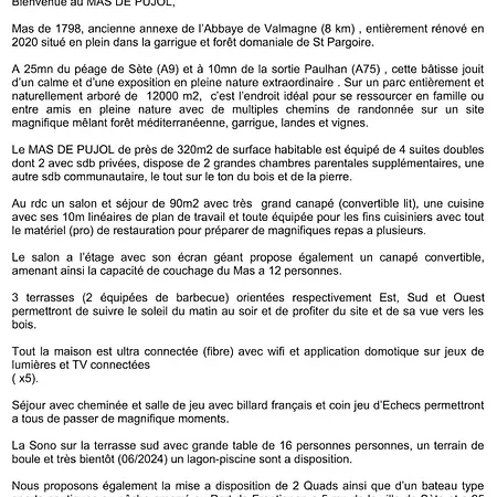 Mas De Pujol Saint-Pargoire